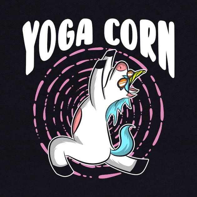 Yoga Corn Unicorn Yoga Unicorns Meditation Hindu by Print-Dinner